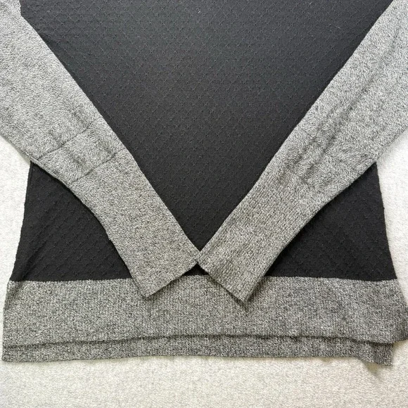 Smartwool Women's Hoodie Small Black Gray Long Sleeve Wool Blend Pullover - Picture 5 of 11